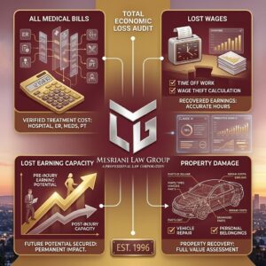 Los Angeles attorney utilizing forensic holographic technology to audit medical bills and calculate future lost earning capacity